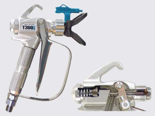 Pistolas airless Contractor y FTx en almacén CDMX