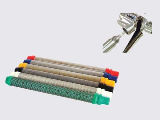 Filtros para pistola airless en tres etapas de filtrado