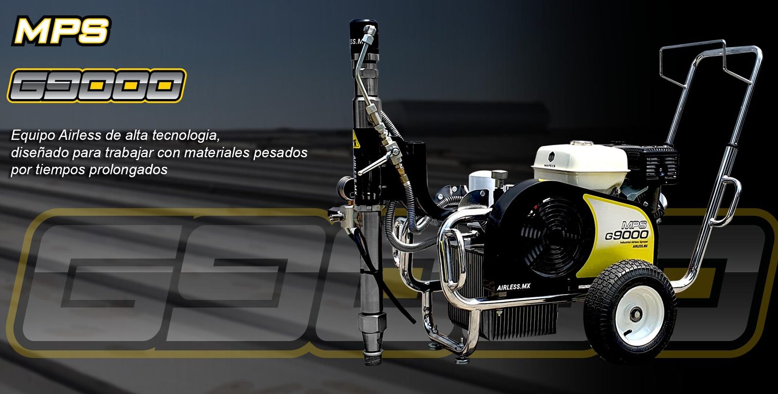 Equipos airless de gasolina GMAX II línea G9000